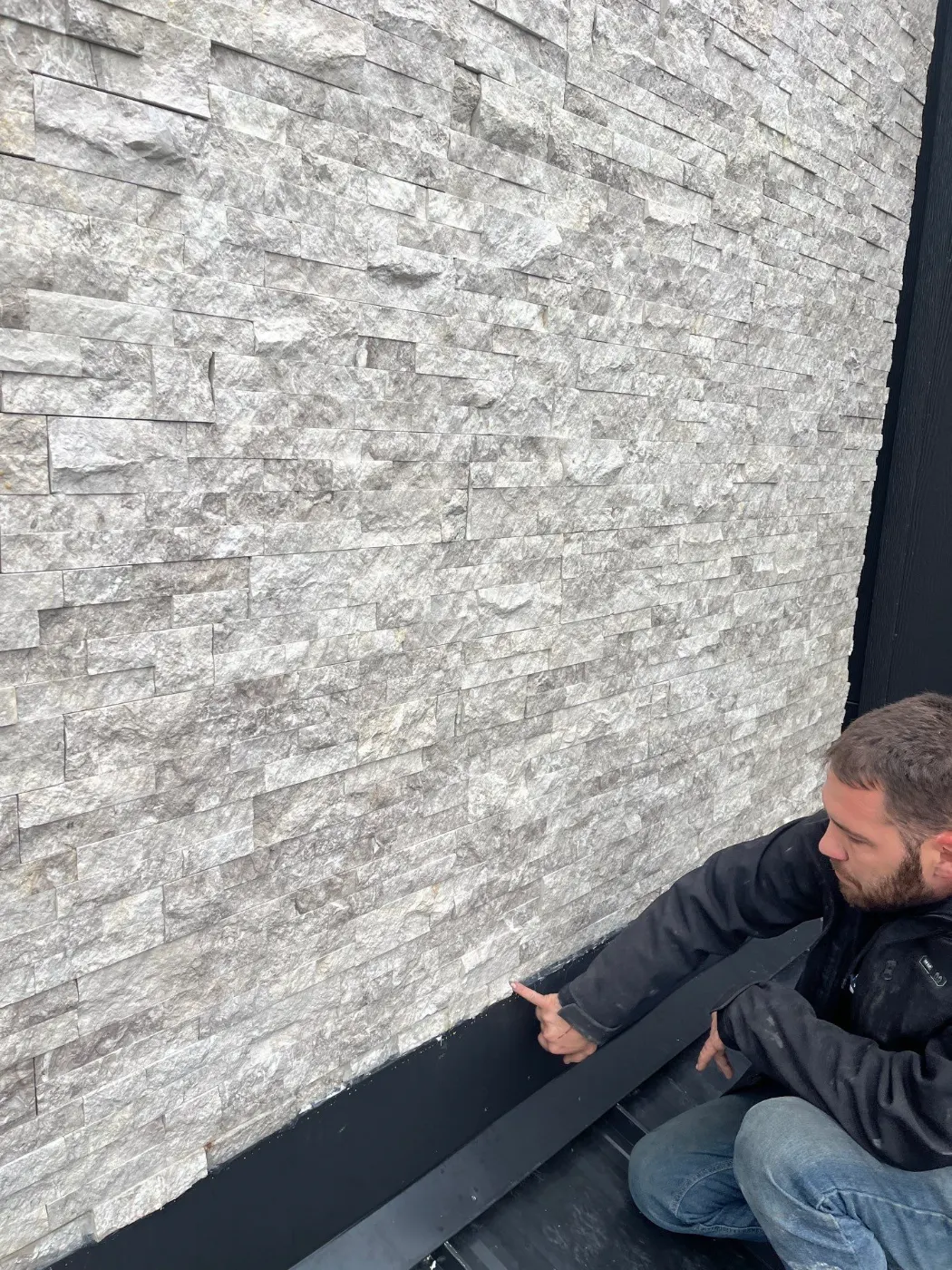 Trim and flashing detail on a Traders Point siding job